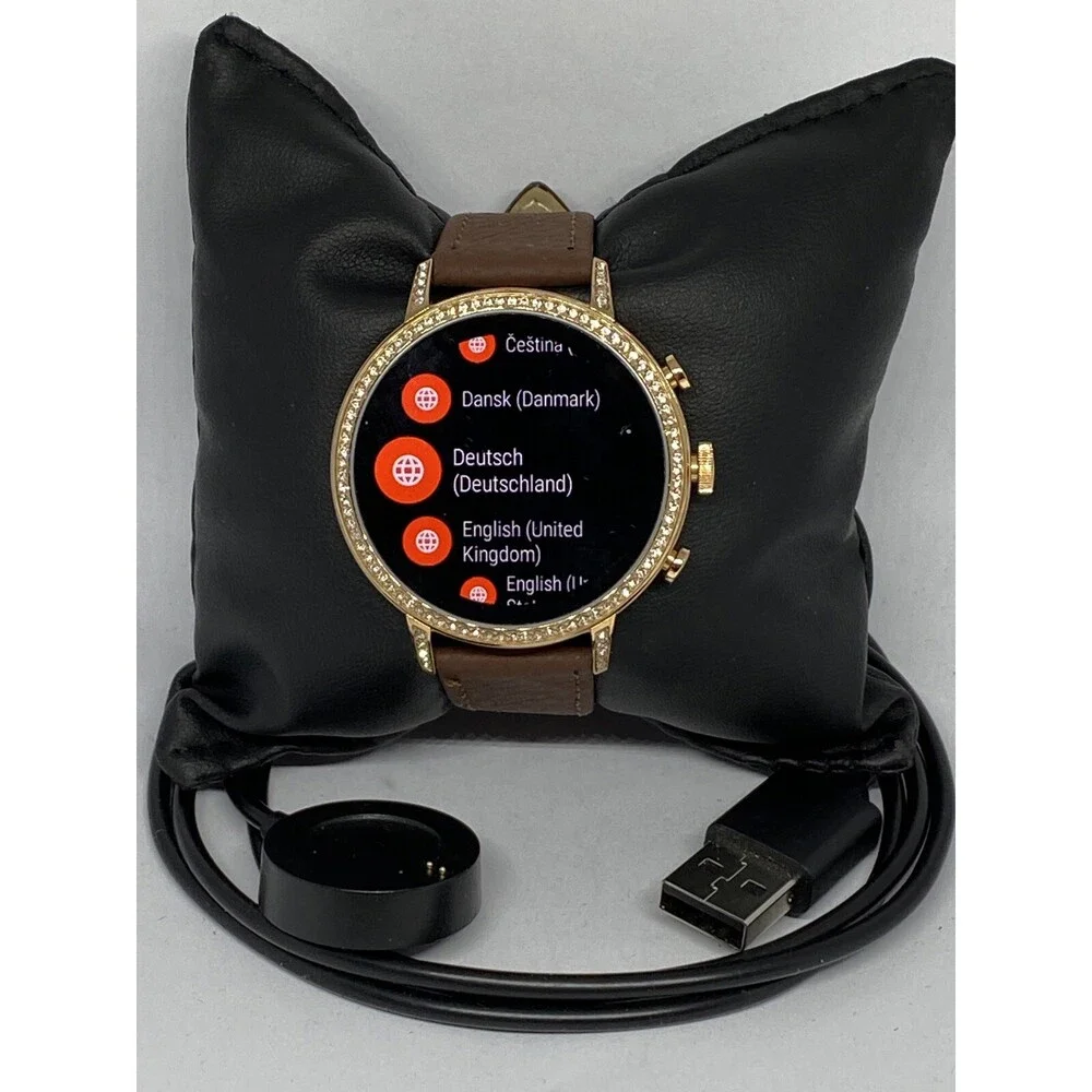 Fossil Gen 4 Authentic Digital Dial Smart Watch Custom Band FTW6011 LT433